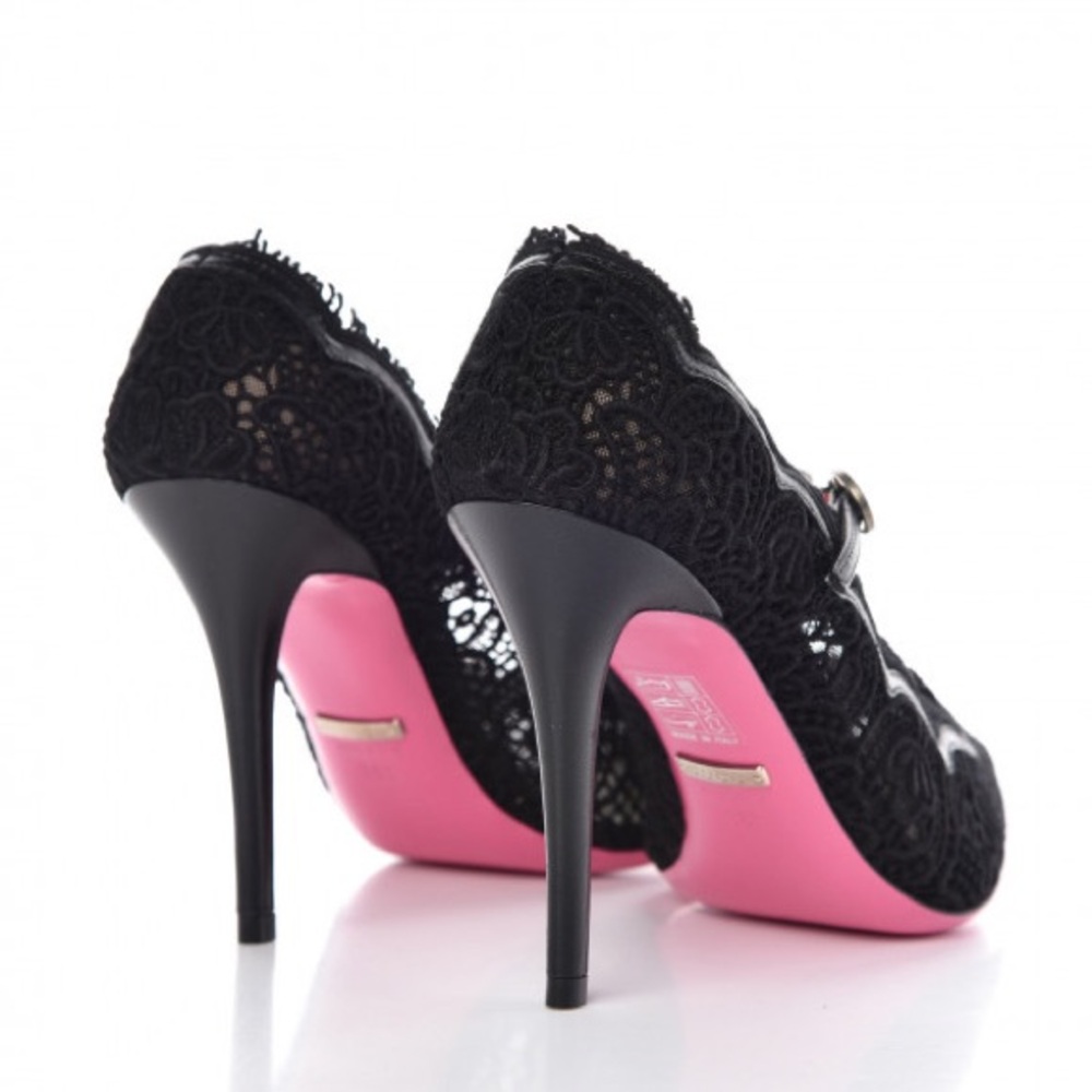 Gucci Lace Virginia pumps - Picture 3 of 10